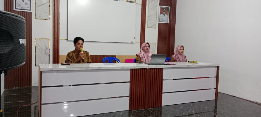 PENYERAHAN SPPT PBB TAHUN 2025 KEPADA KETUA RT SE-DESA MENDIK UNTUK DISAMPAIKAN KE WARGANYA