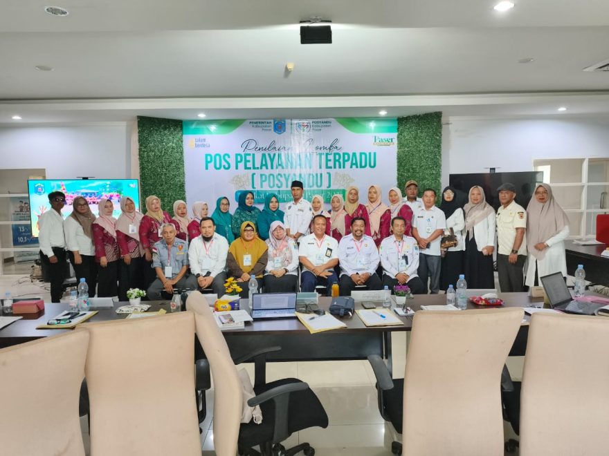 DESA MENDIK MEWAKILI LOMBA POSYANDU TINGKAT KABUPATEN